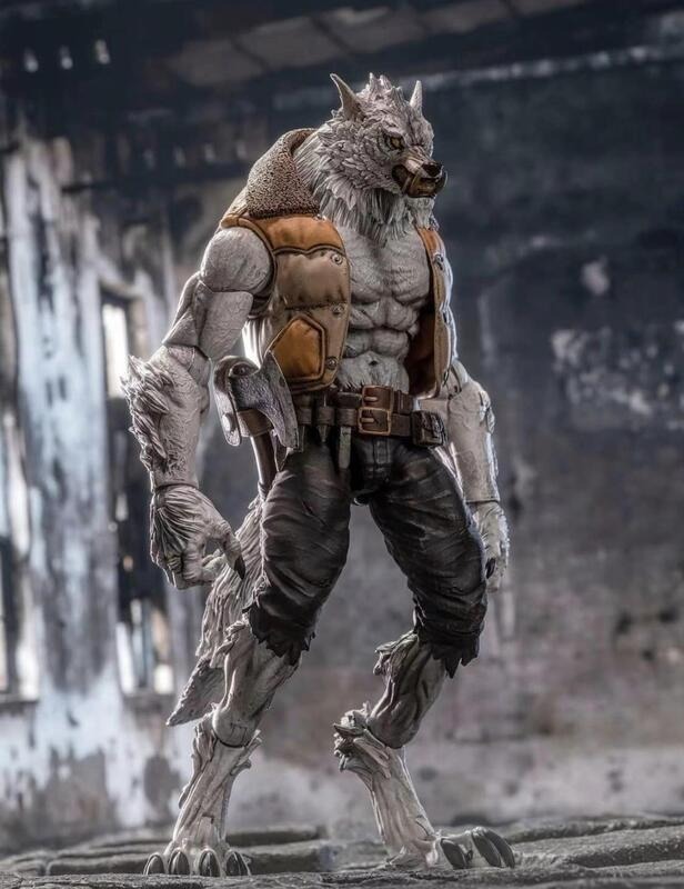 匠盟 可動 MU-FP002W 福瑞星球 狼人 老兵威廉 異色英文版