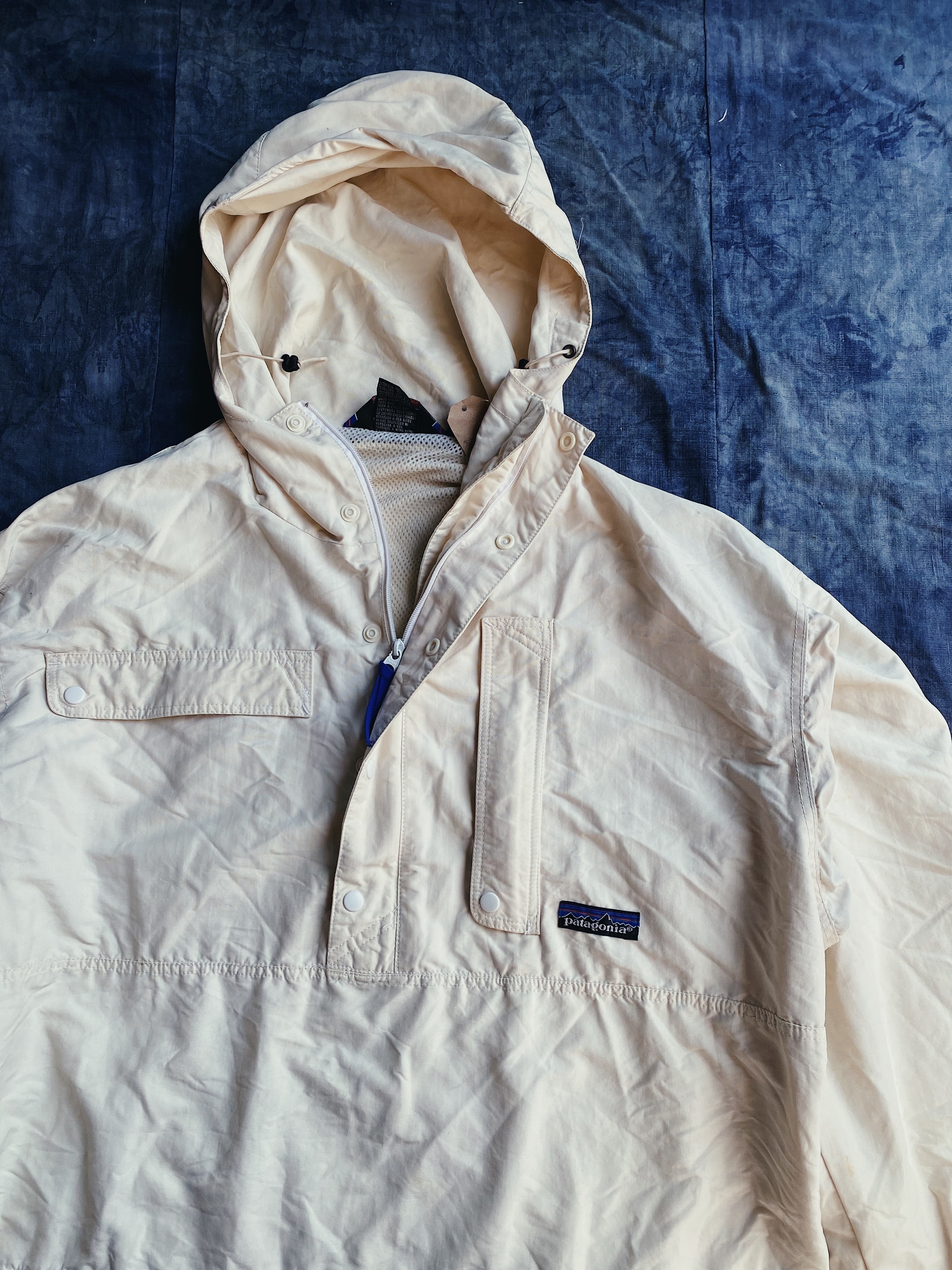 Vintage Patagonia mountain anorak pullover / Patagonia雪地迷彩連帽登山風衣罩衫