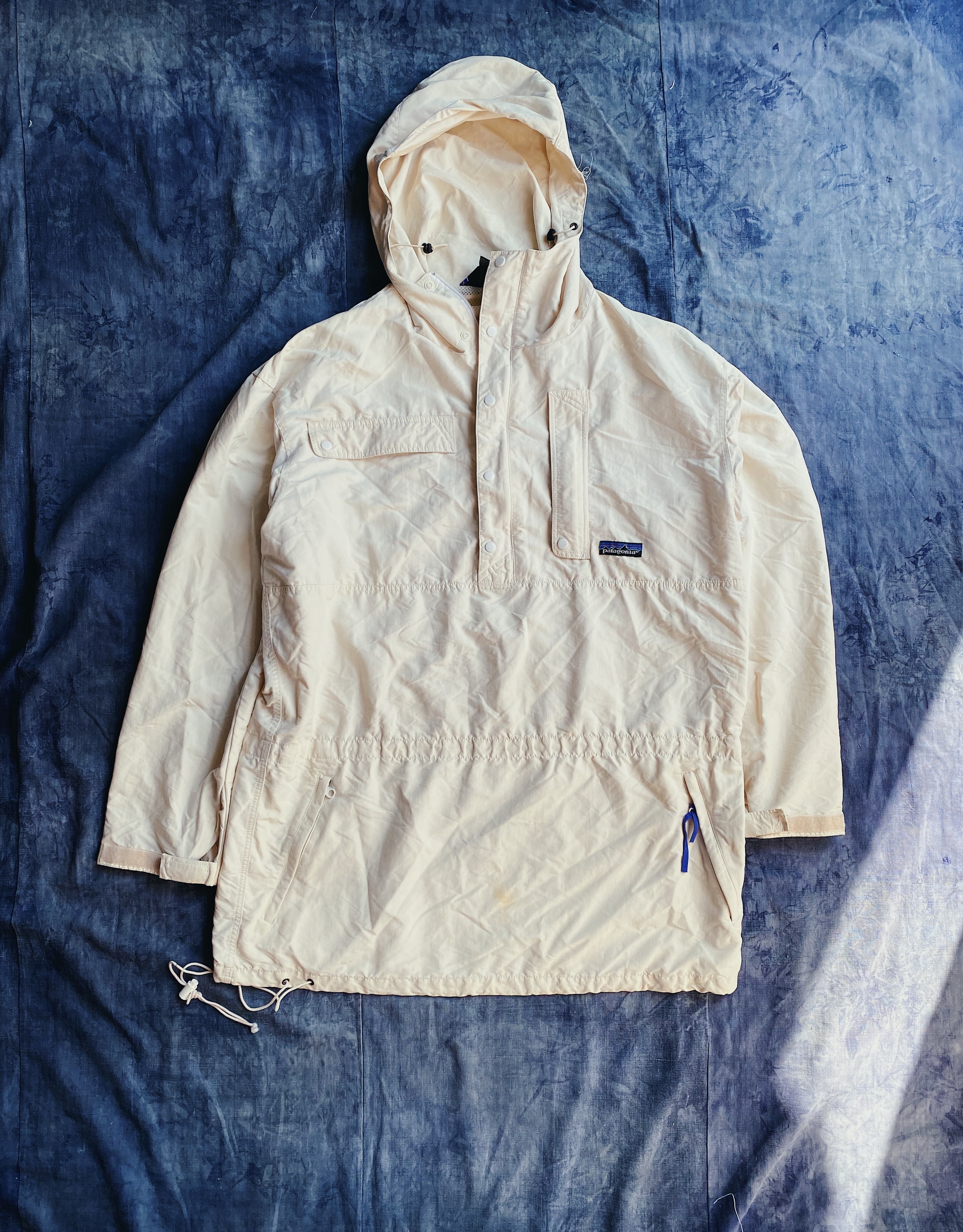 Vintage Patagonia mountain anorak pullover / Patagonia雪地迷彩連帽登山風衣罩衫