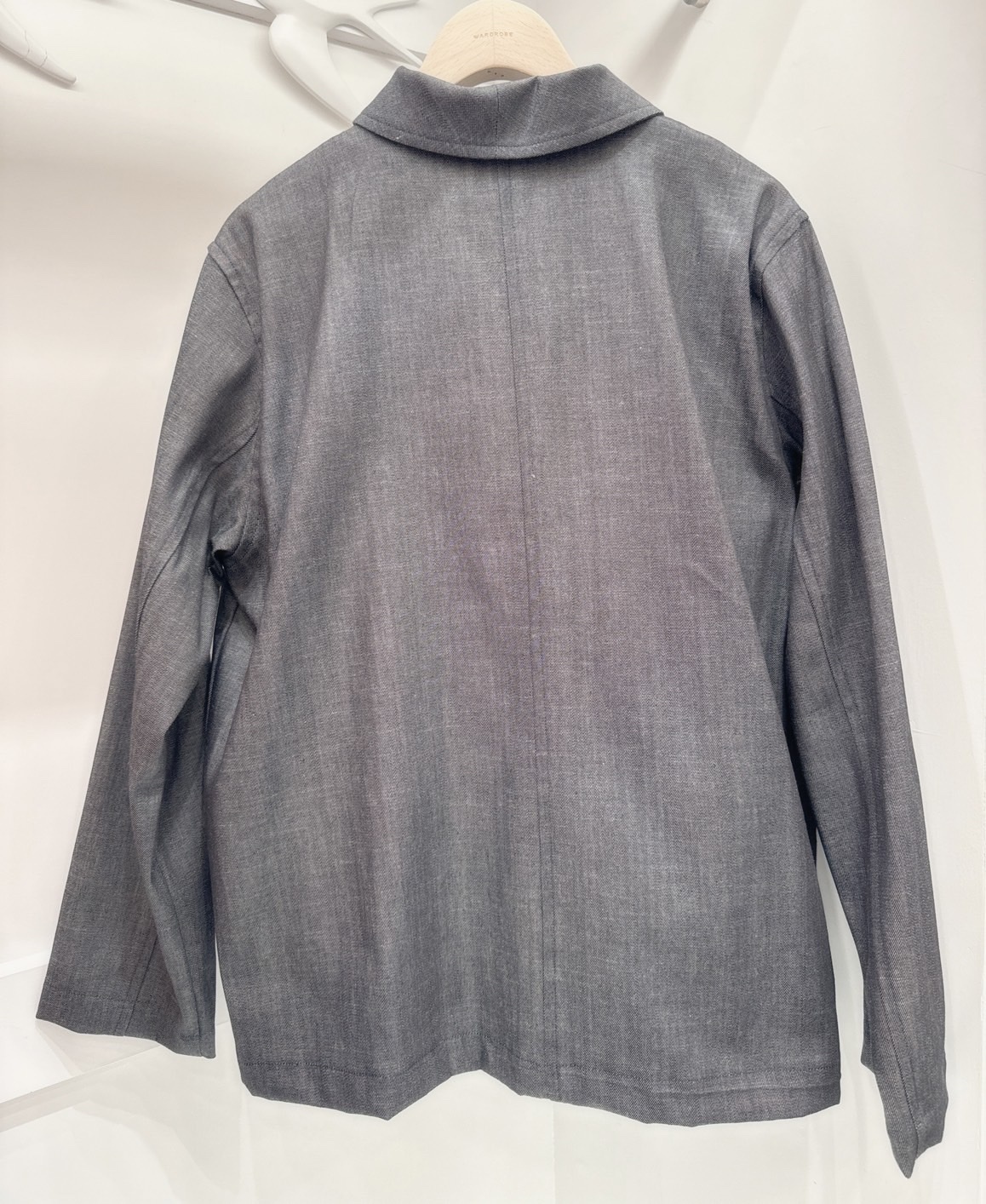 日本牛仔丸領外套