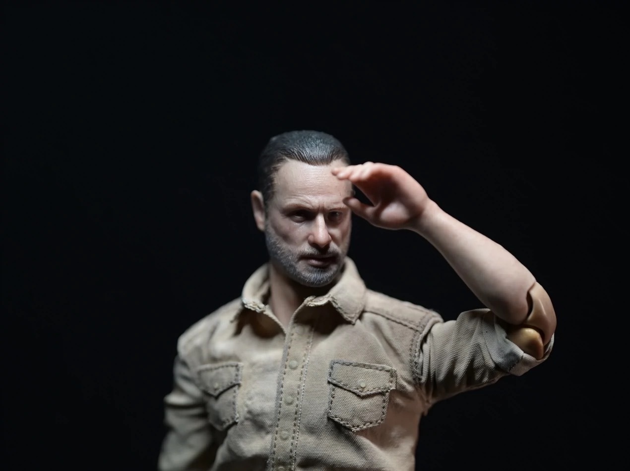 Kraken Studio 1/12 Zombie Killer Rick Action Figure Kraken Studio 1/12 Zombie Killer Rick Action Figure