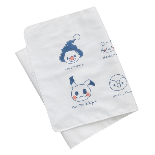 Monpoke - Pokemon 日本製長方形（沐浴用）紗布毛巾 2P