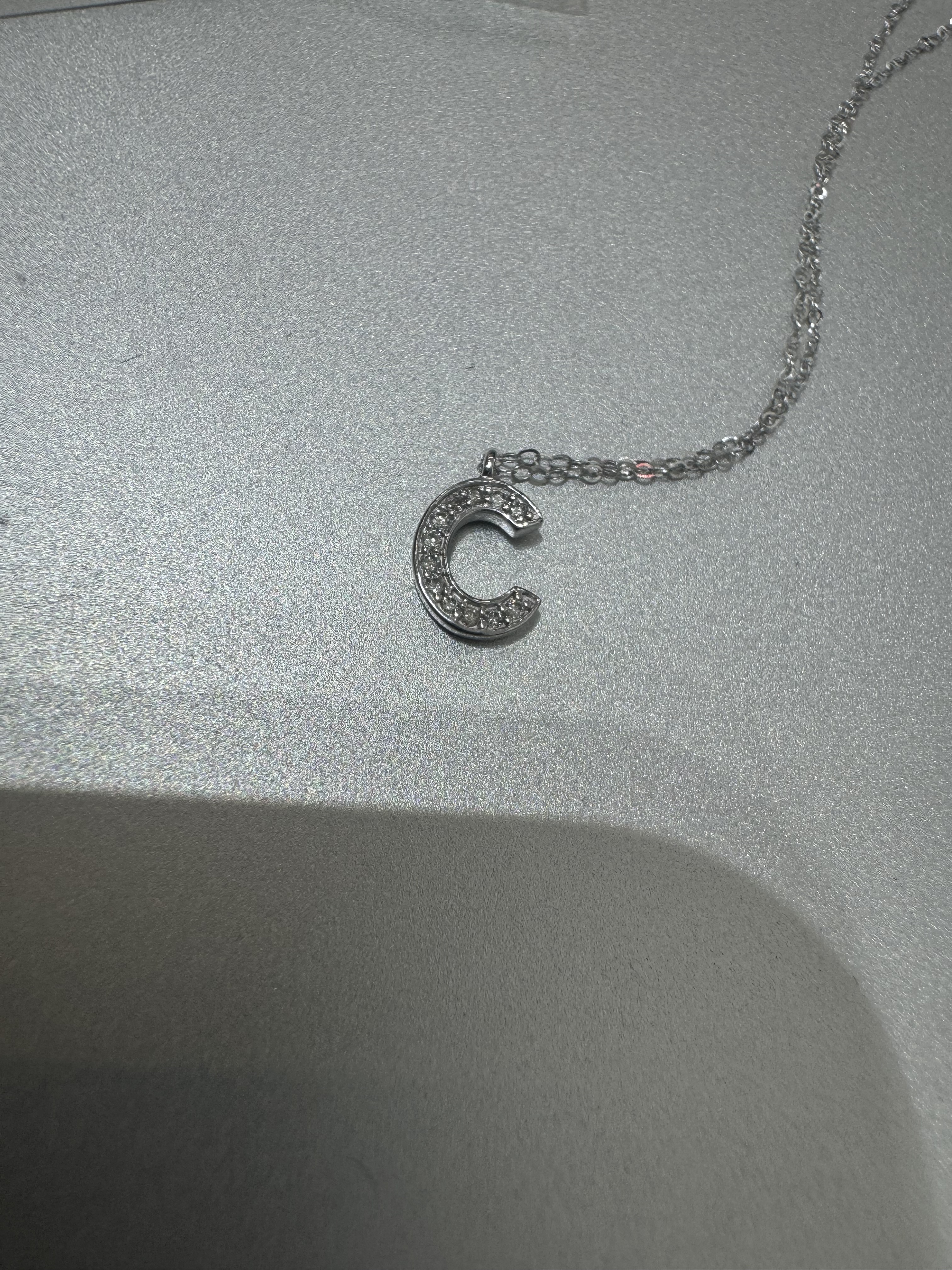 (現貨）DA01 英文字母真鑽石頸鏈