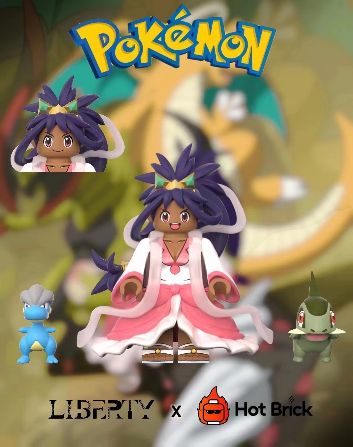 【LIBERTY x Hot brick】愛麗絲 牙牙 寶貝龍