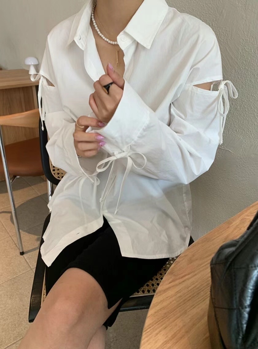 𝙧𝙞𝙗𝙗𝙤𝙣 𝙨𝙡𝙞𝙩 𝙨𝙝𝙞𝙧𝙩 (現貨)