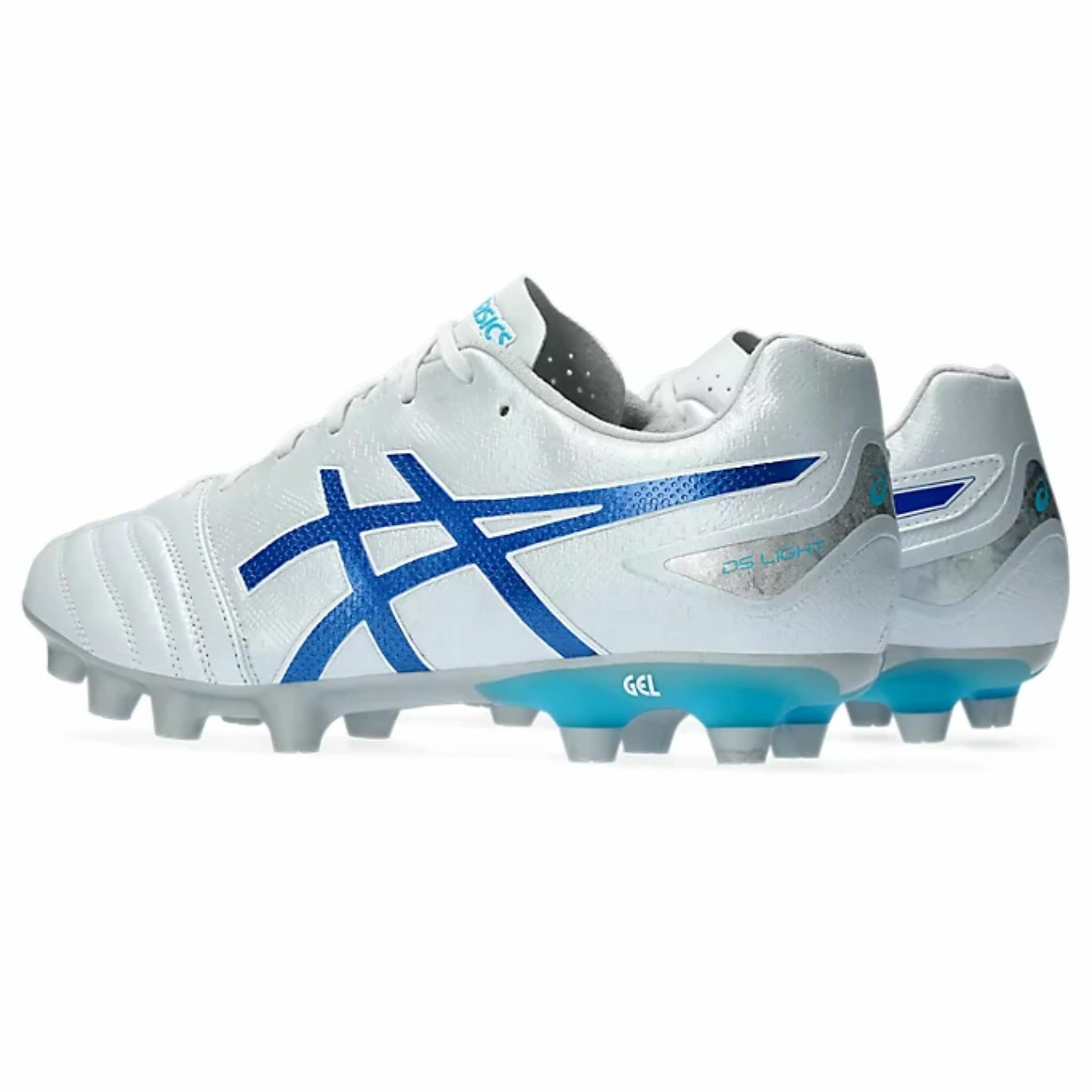 💥日本直送】Asics DS LIGHT PRO WIDE 貼合度佳耐磨窄款足球鞋男女通用藍白