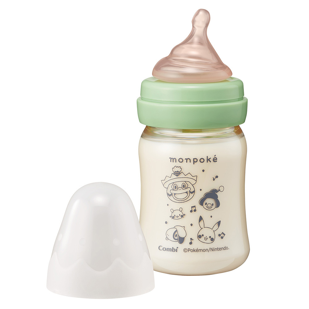 Monpoke X Combi - 比卡超奶樽 SS碼 160ml (BB 0～1.5個月適用)