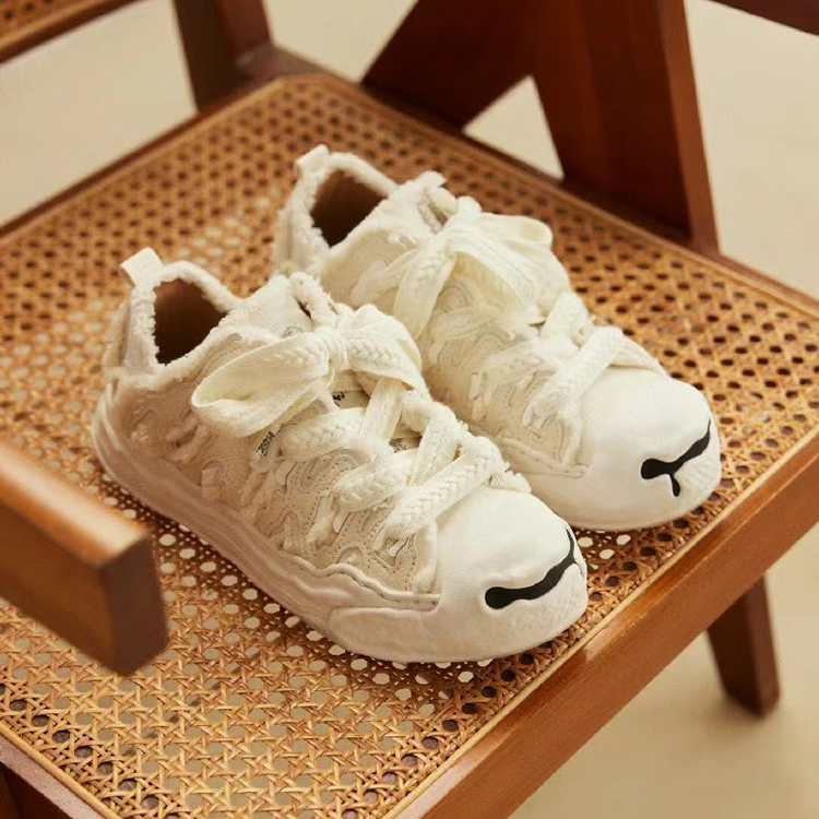 小紅書爆款 趙露思同款 H52 蛋糕鞋 蛋糕鞋盒 平替款MMY 吳建豪XVESSEL 解構鞋 溶解鞋 開口笑 黑色 奶油白 櫻花粉 牛仔藍 男女休閒鞋