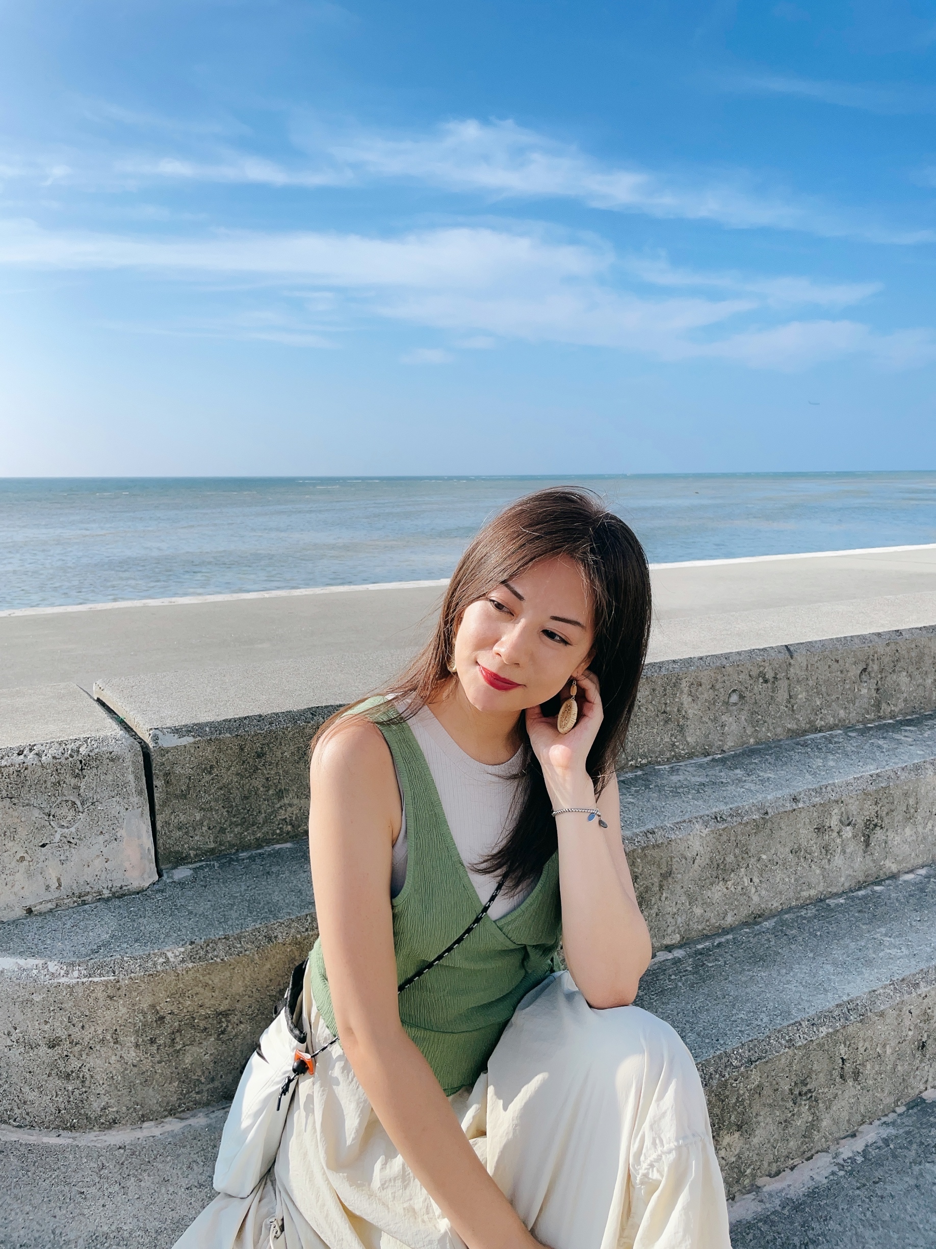 （Special Price) 塔夫綢抽繩半身裙 (兩色入)【日本直送】