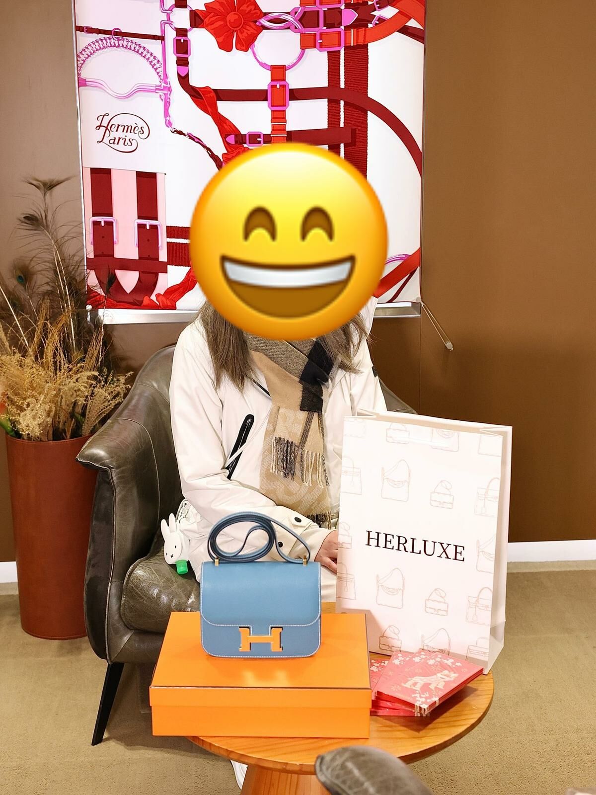 【 感謝支持 】氣質靚靚來pick up C19新牛仔藍金扣🎉 靚靚快手速👍🏻 一出post就秒走呢隻新色😍  靚靚大讚門店同事都好nice🥰 今次購物體驗都好好❤️ 多謝你嘅支持與信任🫶💪