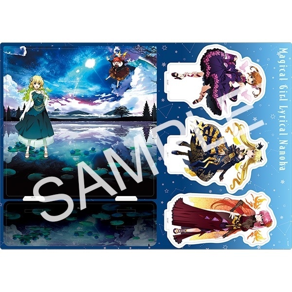 MOVIC 預訂2024/5月 魔法少女リリカルなのは　アクリルジオラマ　A　リリカルファンタジーVer.