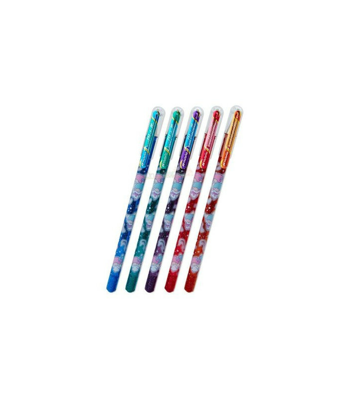 PENTEL HYBRID DUAL METALLIC LITTLE TWIN STAR SET
