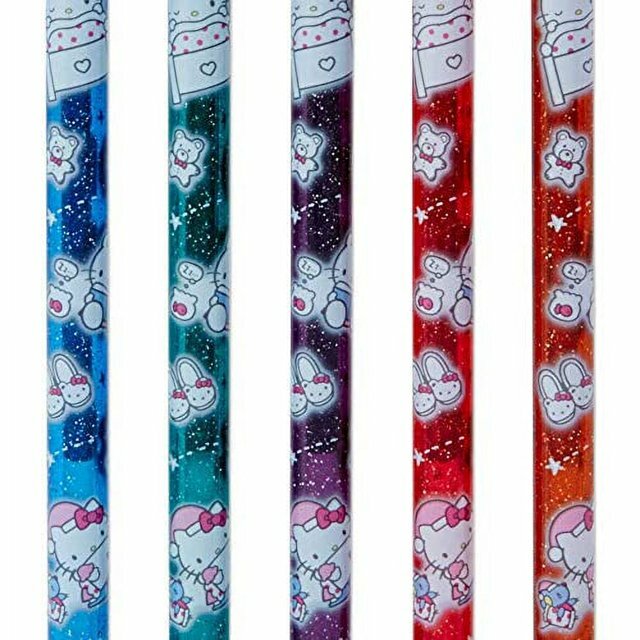 PENTEL HYBRID DUAL METALLIC HELLO KITTY SET