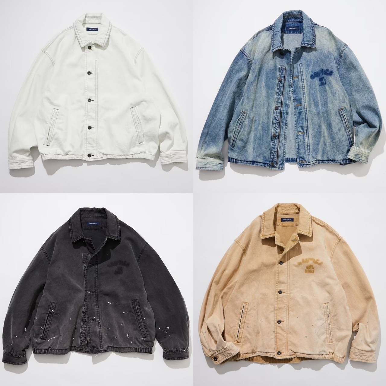 日本 Nautica Crushed Blous 夾克