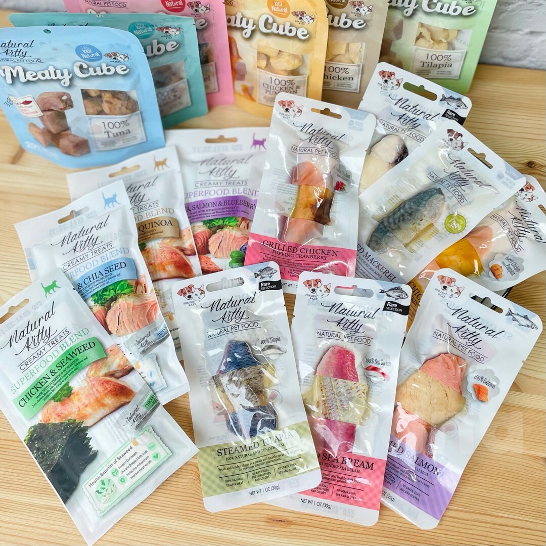 Natural Kitty 自然小貓｜100%天然零食 (犬貓通用)
