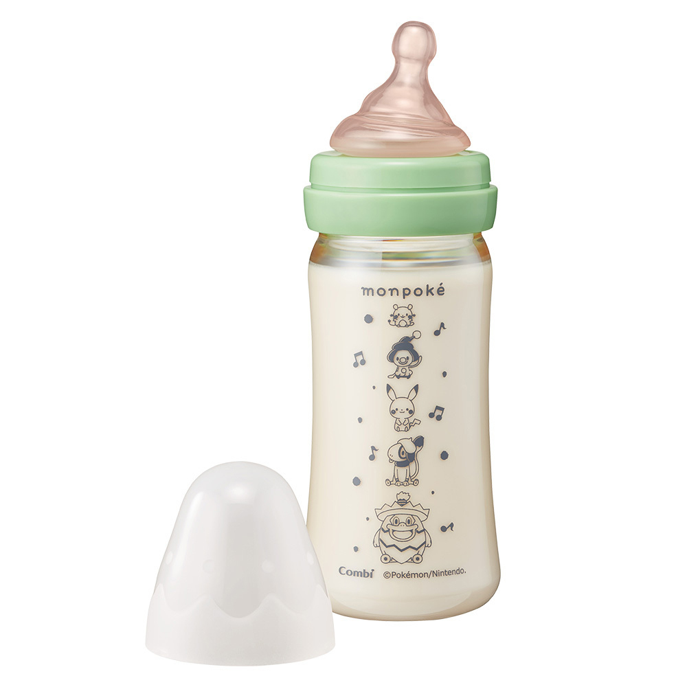 Monpoke X Combi - 比卡超奶樽 M碼 240ml (BB 2～18個月適用)