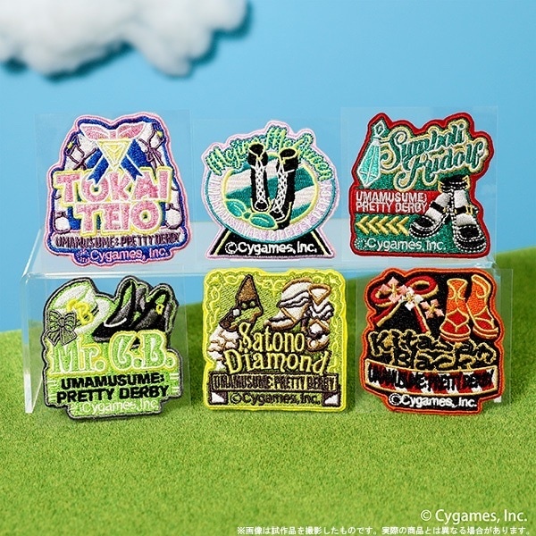 MOVIC 預訂2024/5月 ウマ娘 プリティーダービー　刺繍ワッペンシール