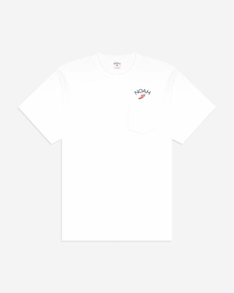 2021SS NOAH WINGED FOOT S/S POCKET TEE LOGO 刺繡 翅膀 短T