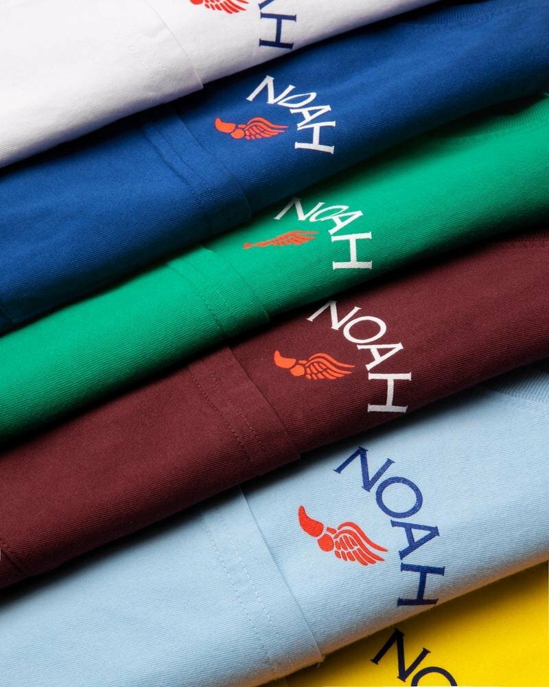 2021SS NOAH WINGED FOOT S/S POCKET TEE LOGO 刺繡 翅膀 短T