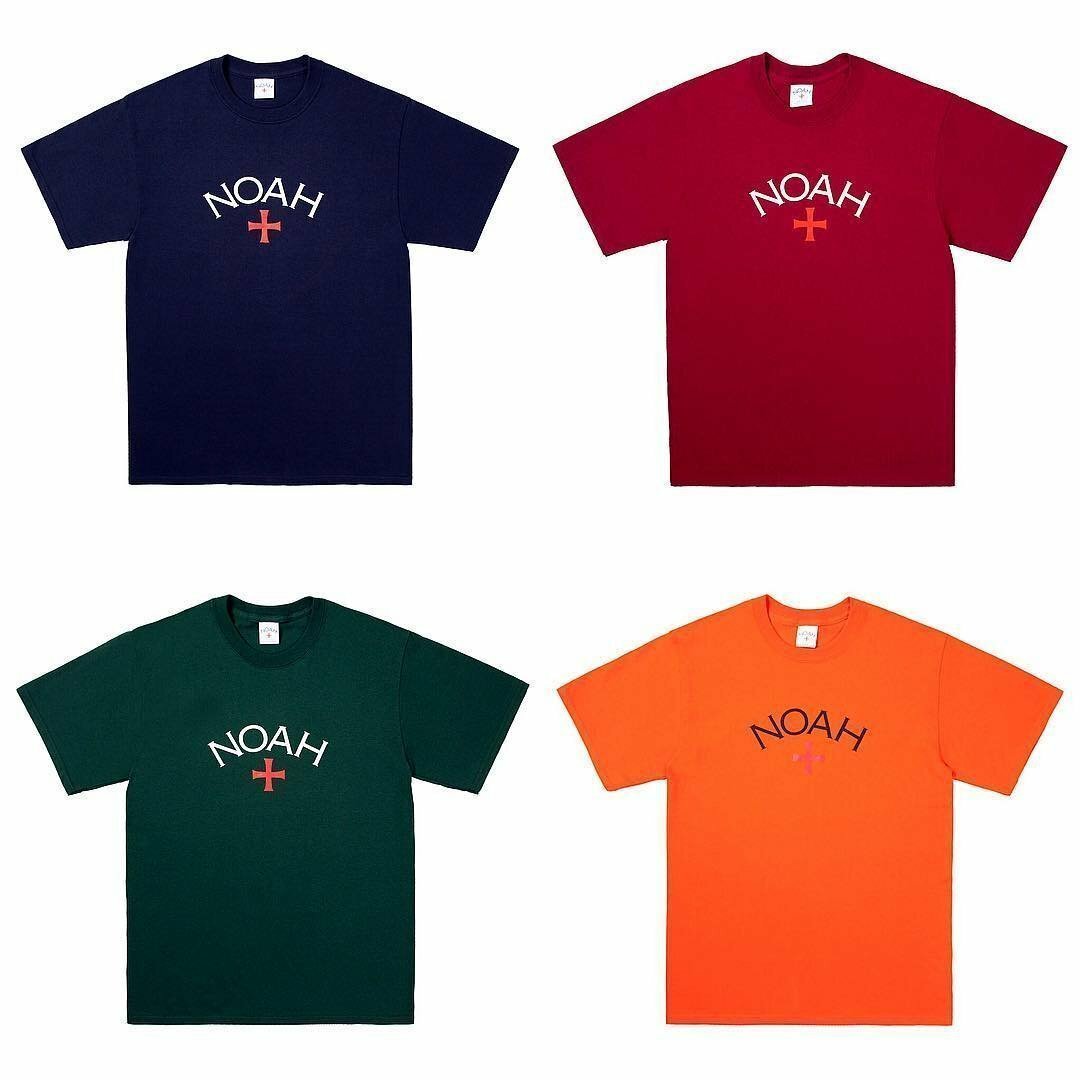 NOAH NYC CORE LOGO TEE 短T 十字架 經典 百搭 LOGO 現貨