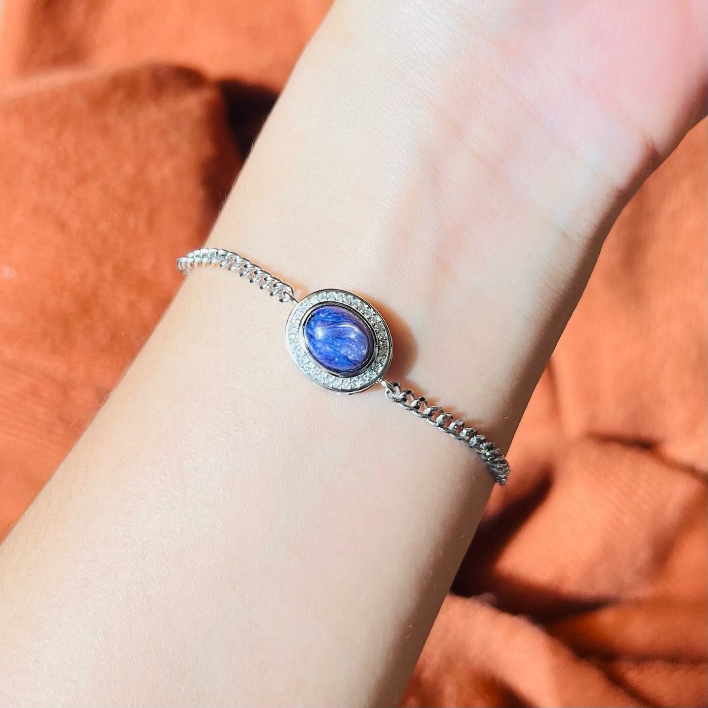 [原石] 紫龍晶 水晶手鏈