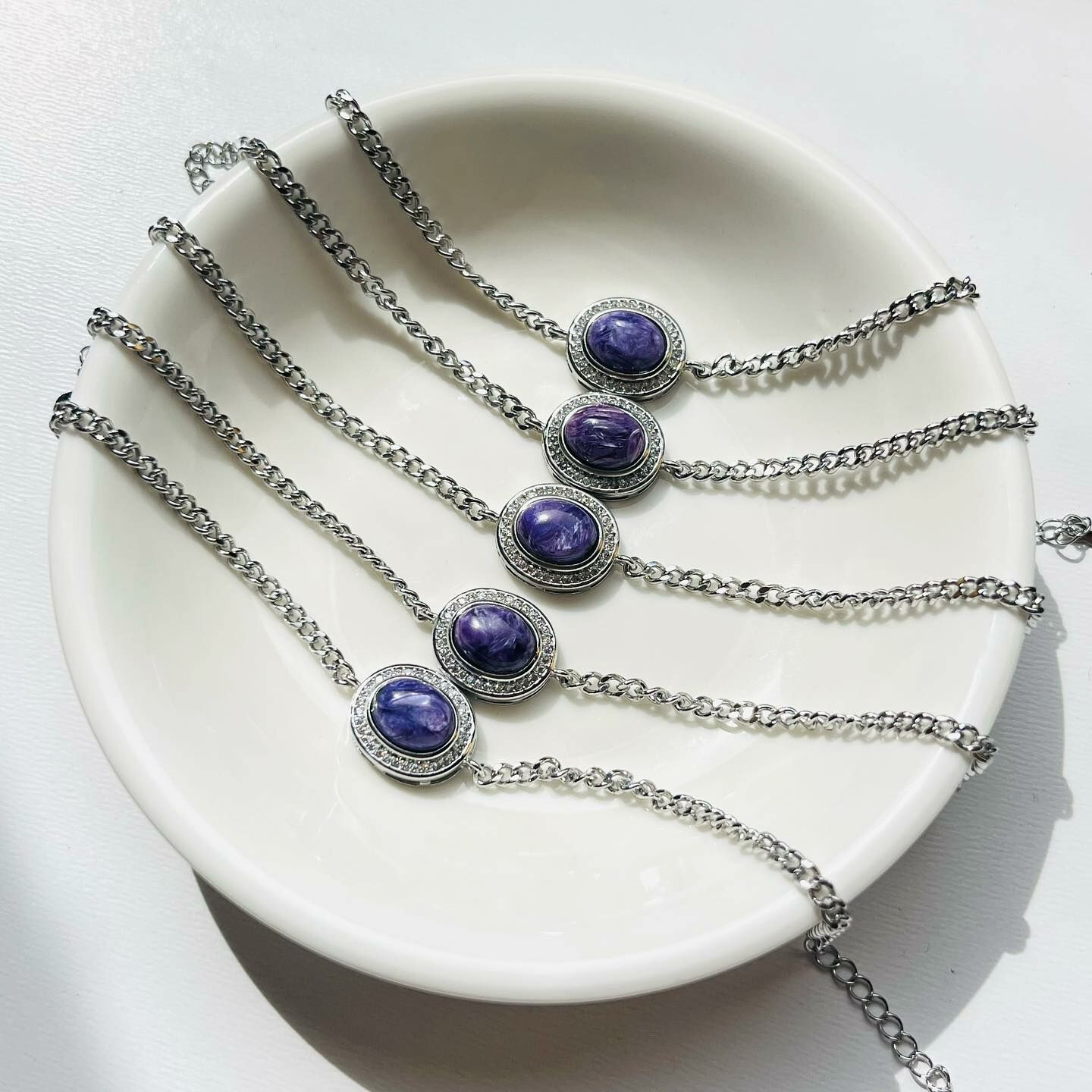 [原石] 紫龍晶 水晶手鏈