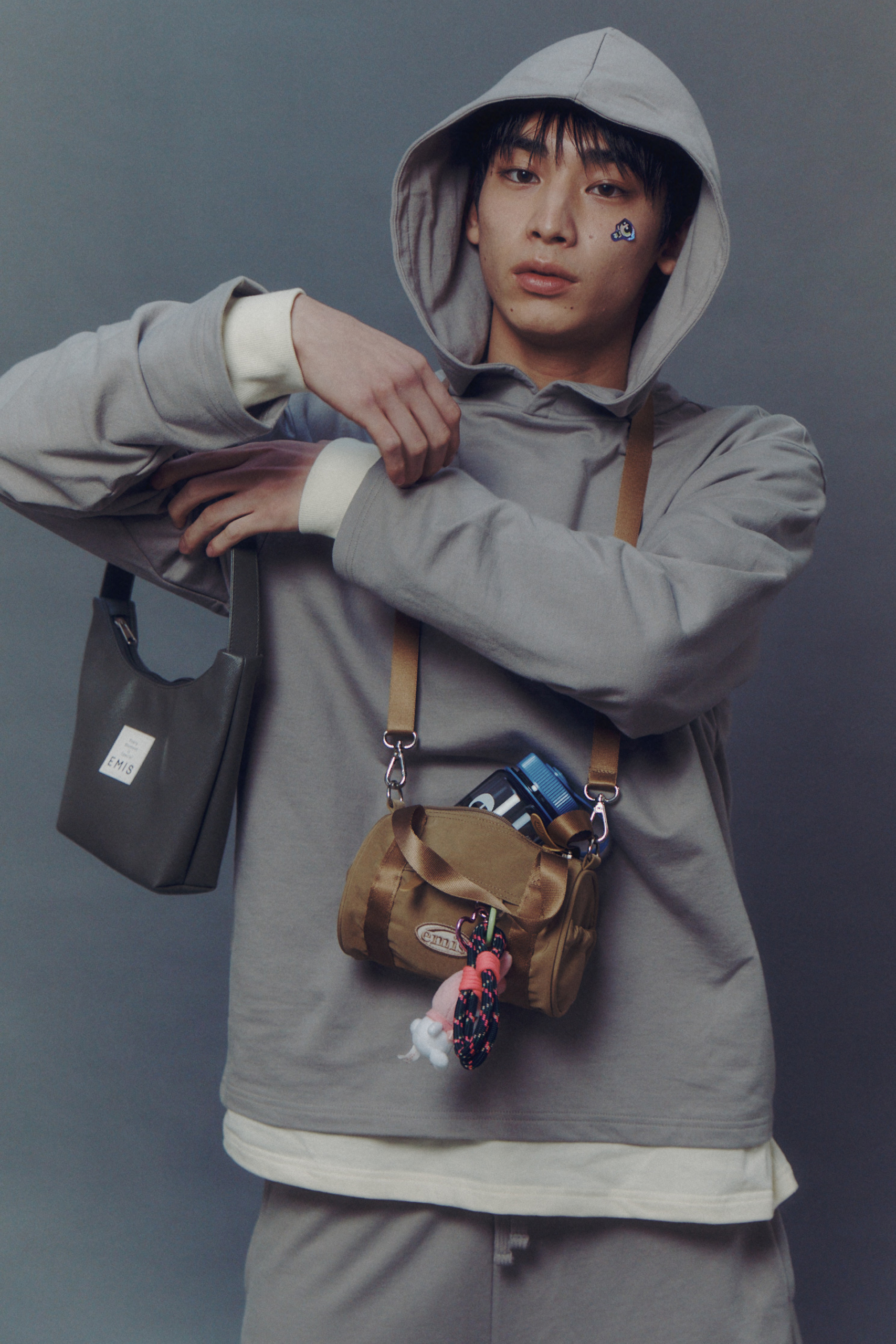 EMIS MINI CROSSED BODY CIRCULAR BAG