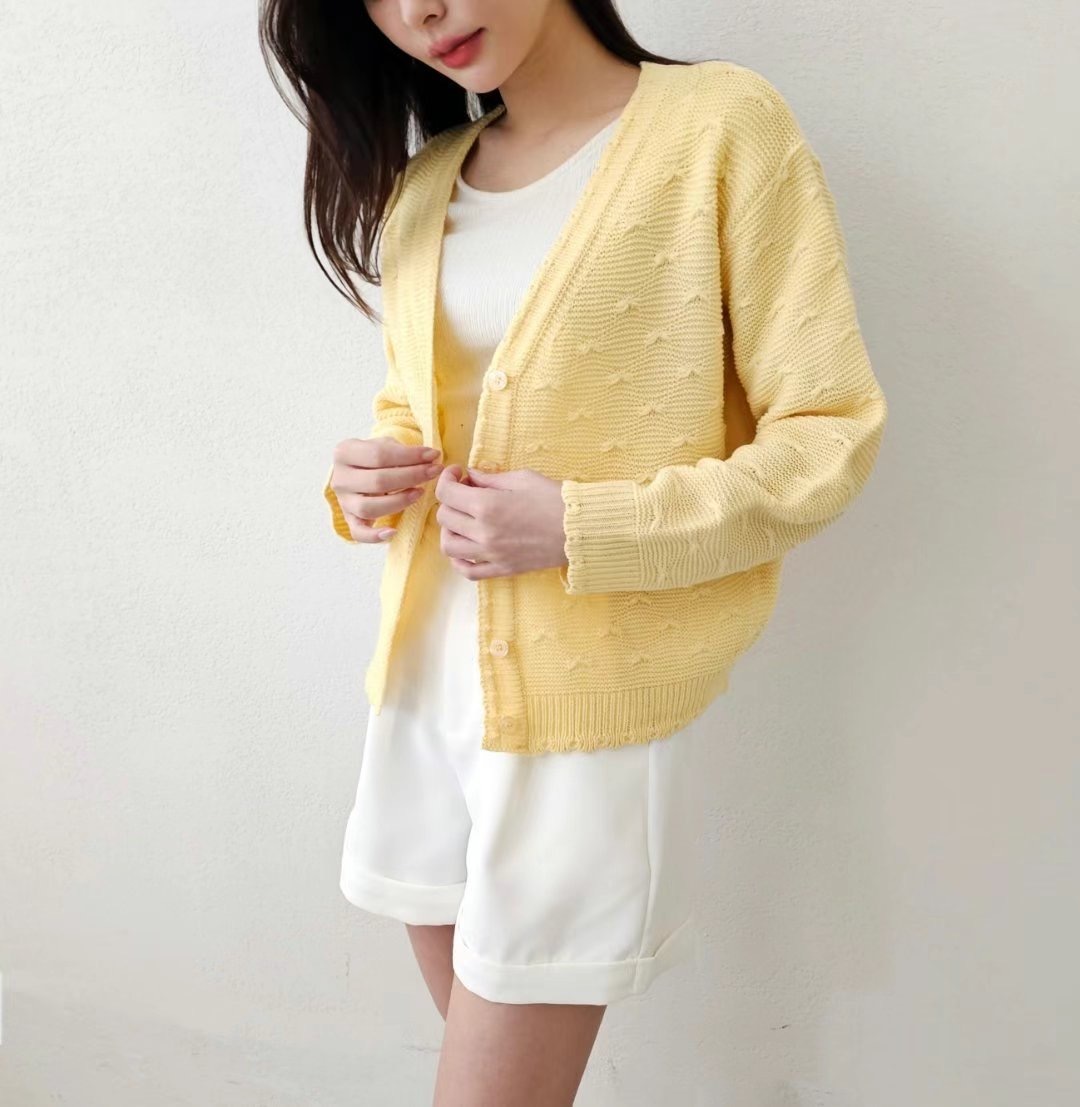 蝴蝶織紋款外套(13712)