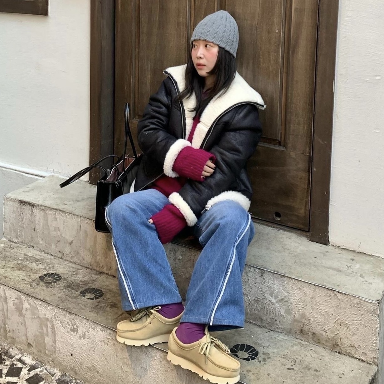 預訂| Clarks Originals Wallabee GTX 防水麂皮卡其色