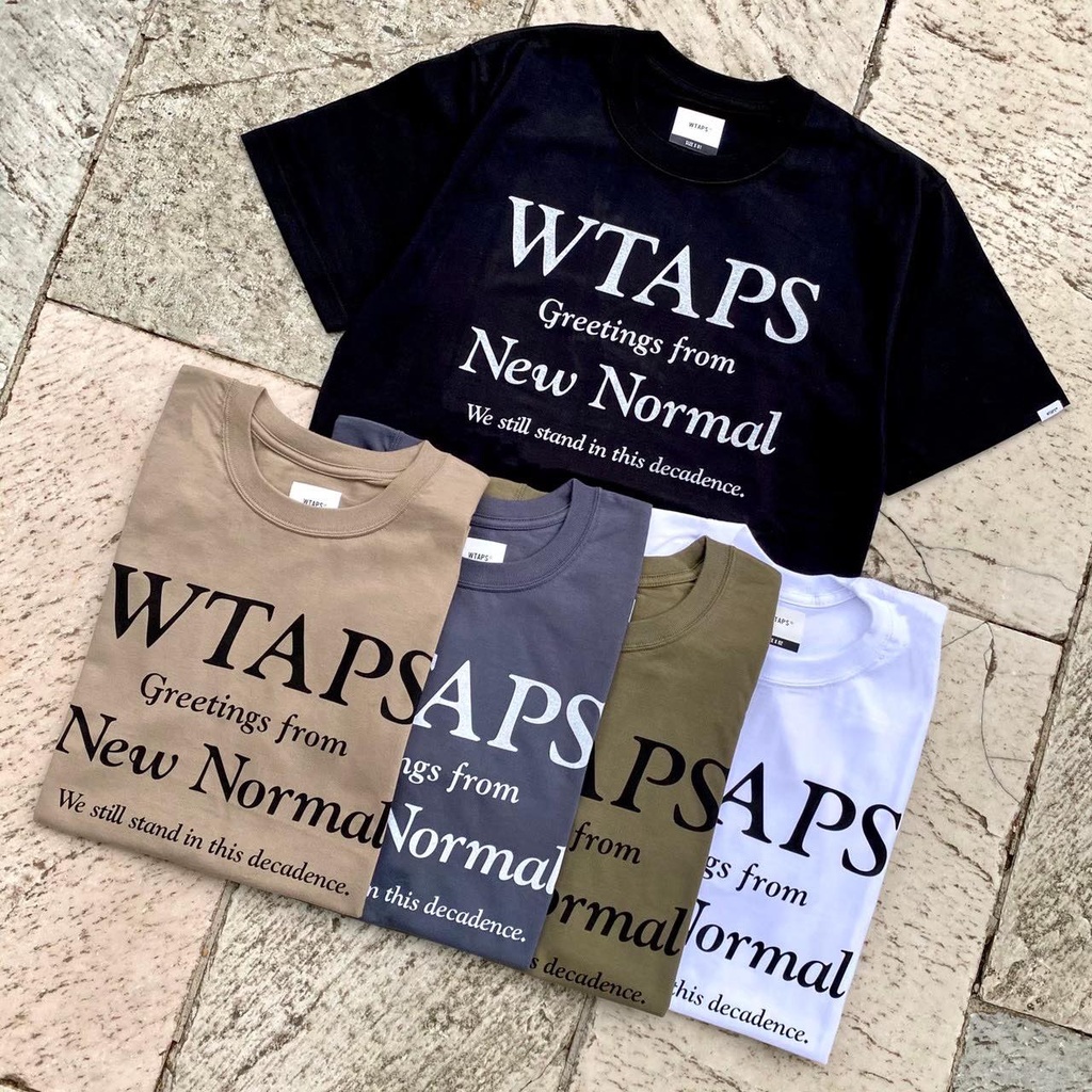 2020AW WTAPS NEW NORMAL LOGO 短T 五色 目錄隱藏款 現貨