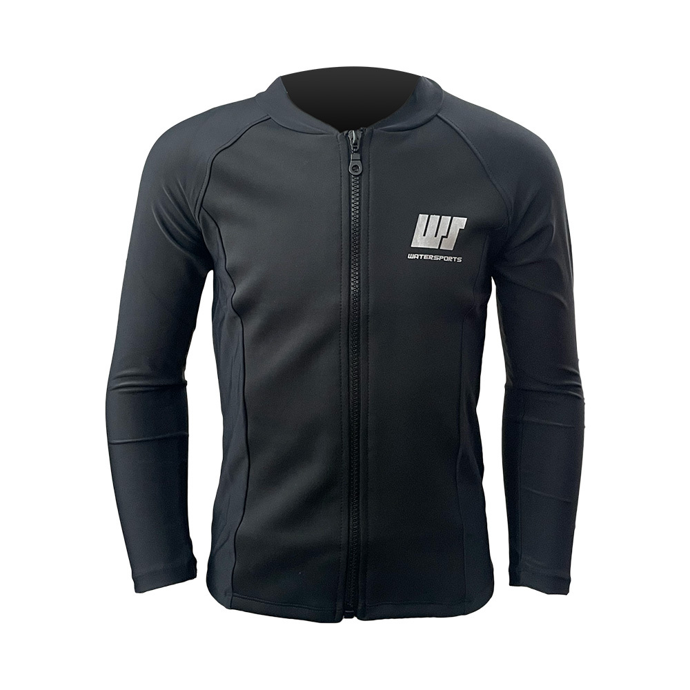 兒童加厚防曬夾克 - 黑