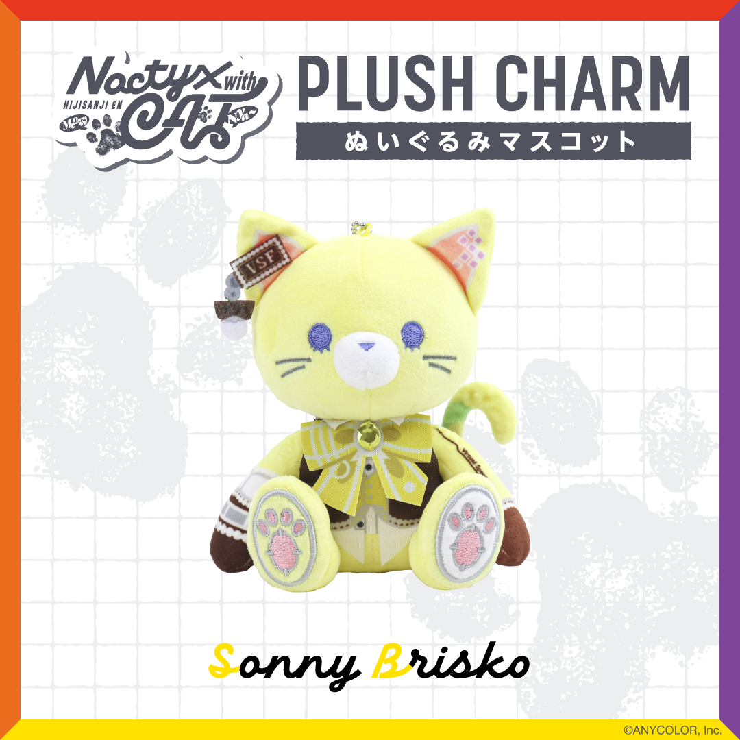 「彩虹社現貨」NIJISANJI EN Noctyx with Cat ( 小貓公仔)