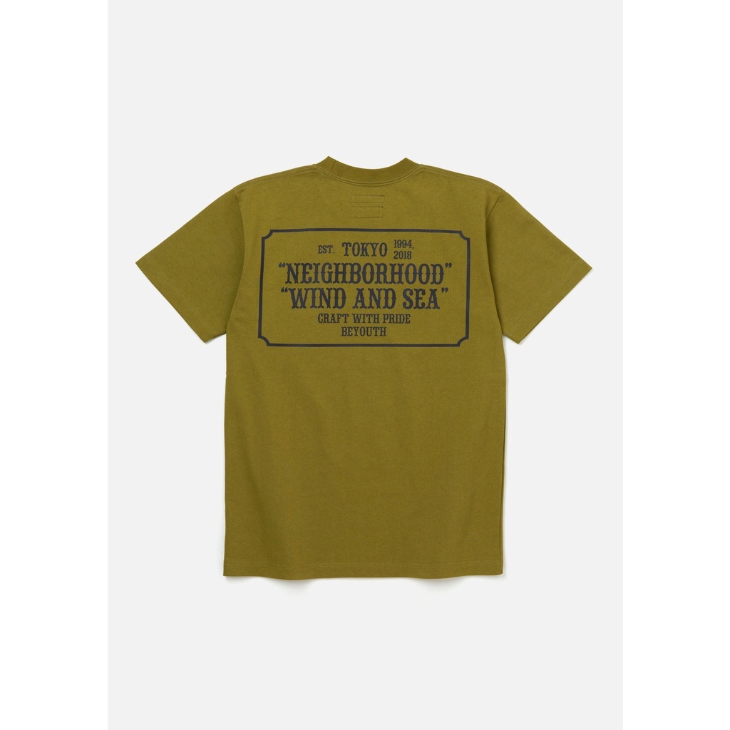 2022SS NEIGHBORHOOD WIND AND SEA NHWDS-2 聯名 短T 現貨