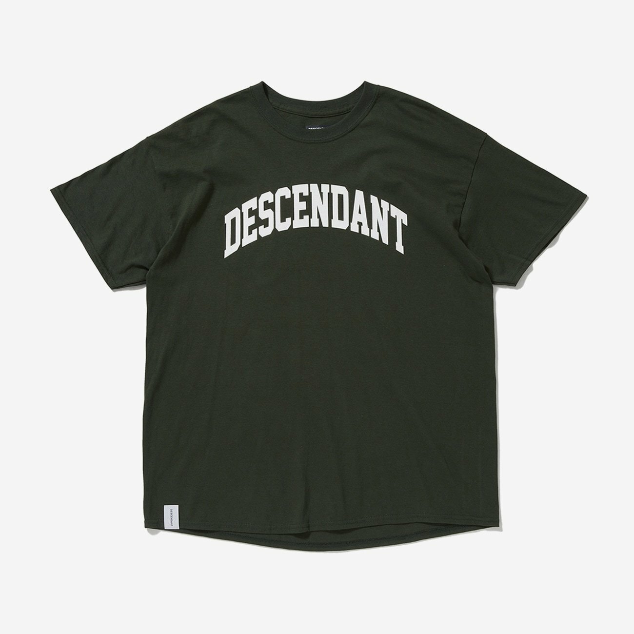 2021SS DESCENDANT TEAM SS TEE LOGO 短T 咖啡 綠色 穿搭 現貨
