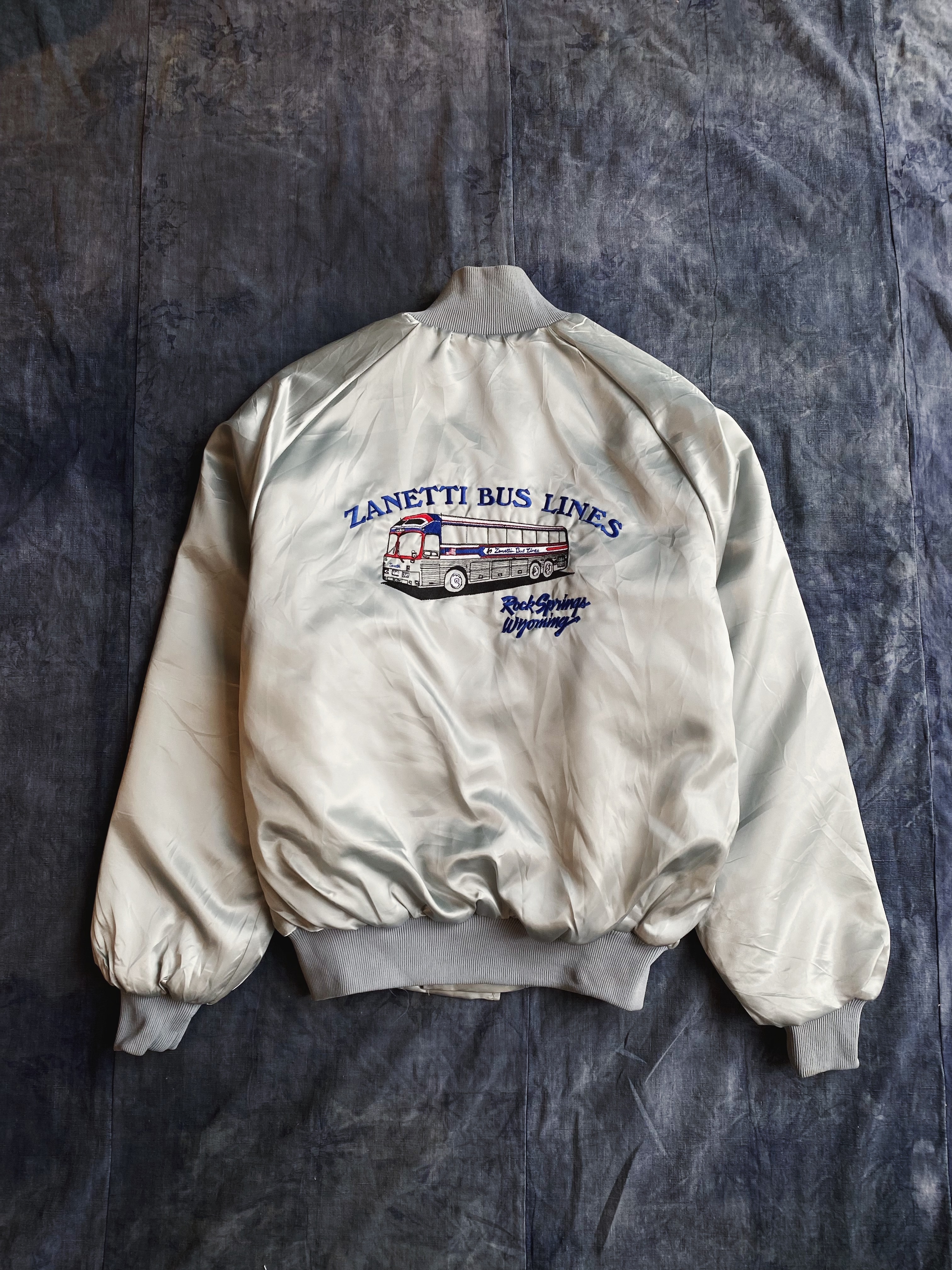 Vintage Zanetti Bus Lines Baseball Jacket/美國製棒球外套