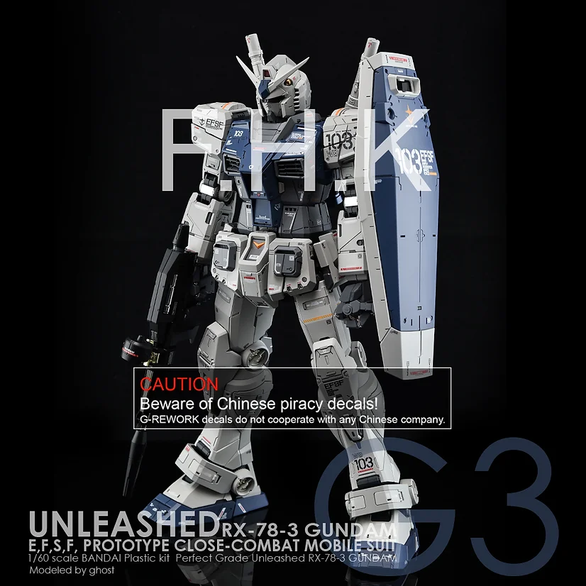 [PG] UNLEASHED RX-78-2 GUNDAM G3 Ver