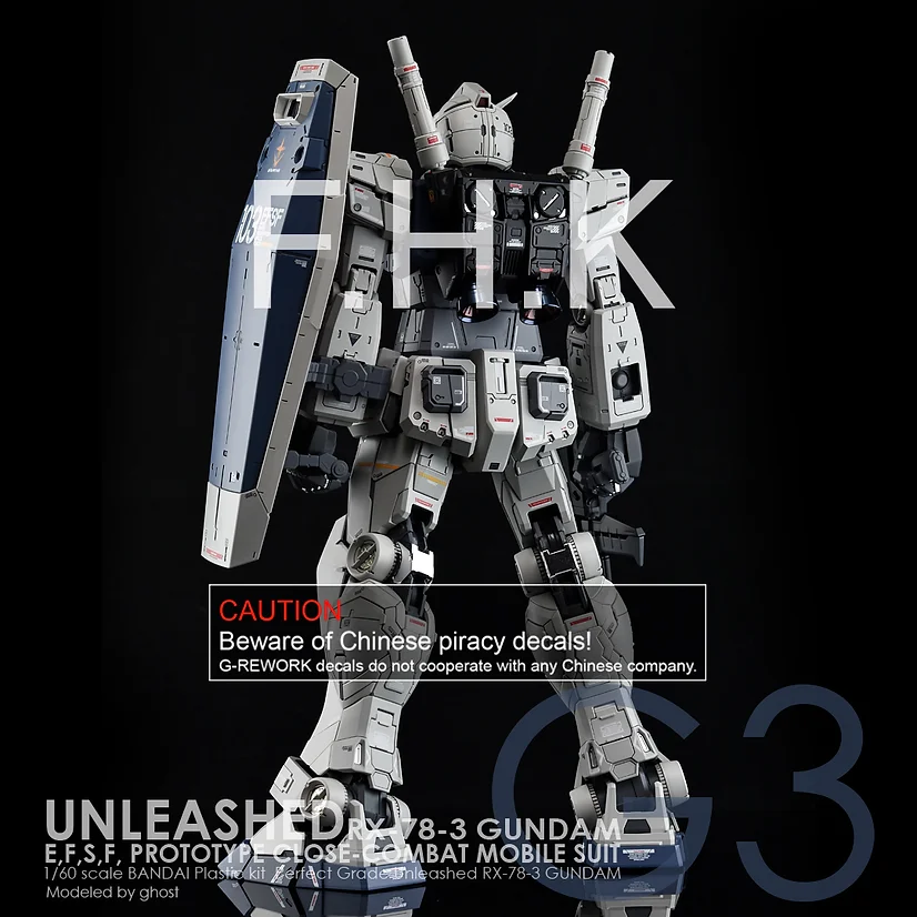 [PG] UNLEASHED RX-78-2 GUNDAM G3 Ver