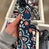 [S] VERA BRADLEY 15384-16976 AUTOMATIC MINI UMBRELLA,HAYMARKET PAISLEY JEWEL, 886003191996 (SVB27)
