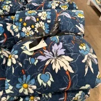 [S] VERA BRADLEY 12408-X59 THROW BLANKET,FLORAL BURSTS, 886003811627 (SVB28)