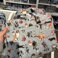 [S] VERA BRADLEY 15829-16012 HANGING ORGANIZER,DOG SHOW, 886003938089 (SVB33)