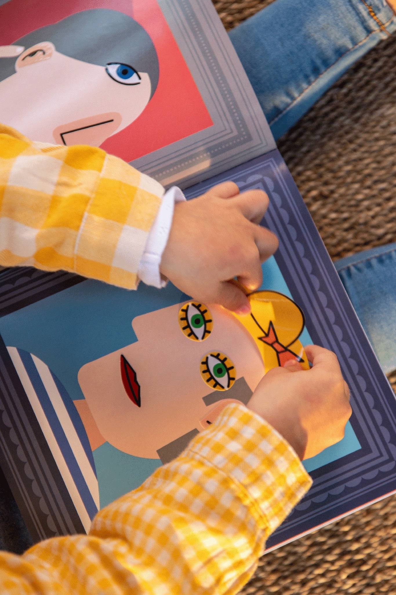 畢卡索立體主義臉譜