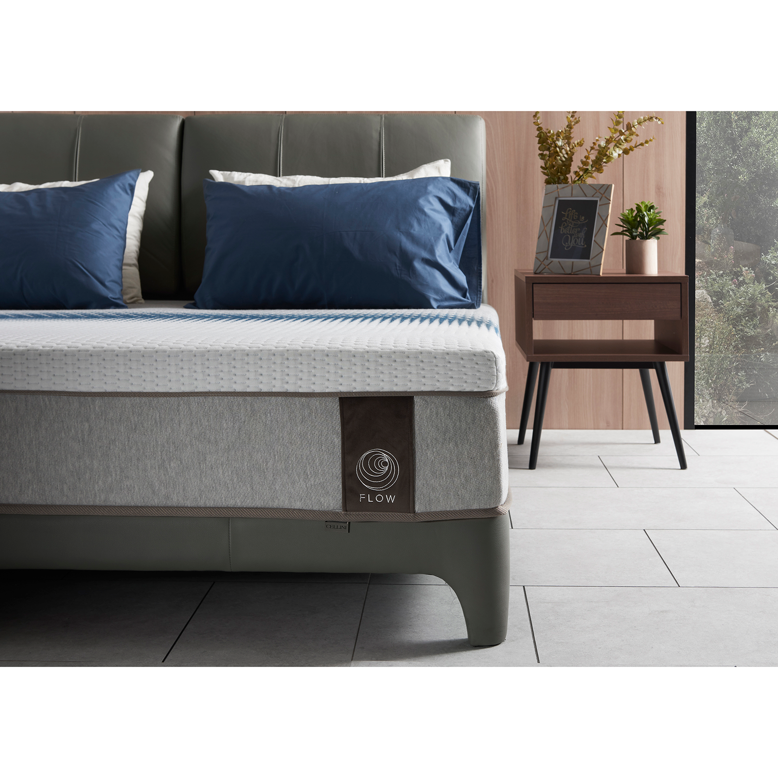 FLOW 抗靜電紓壓乳膠床墊〔MAT-029A〕【雙人床墊/乳膠床墊推薦/獨立筒床墊】