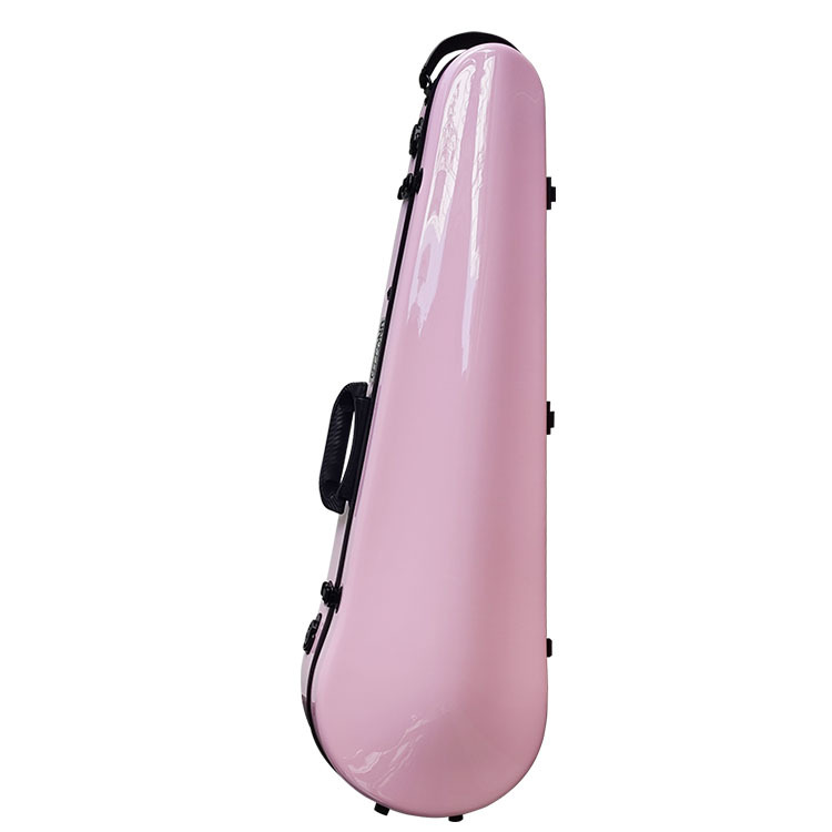 UNO Case 超輕量碳纖維小提琴三角盒 (亮面粉)