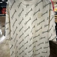 [S] LIFEWORK SIGNATURE LETTERING T-SHIRT,IVORY, LW242TS07002 [FINAL SALE] (SLW438)