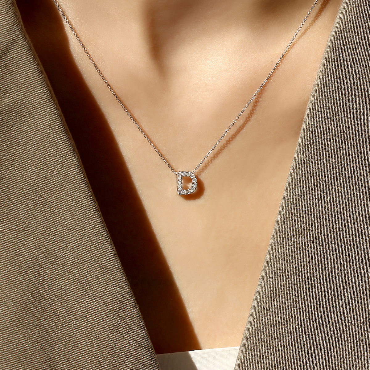 D - Alphabet Necklace