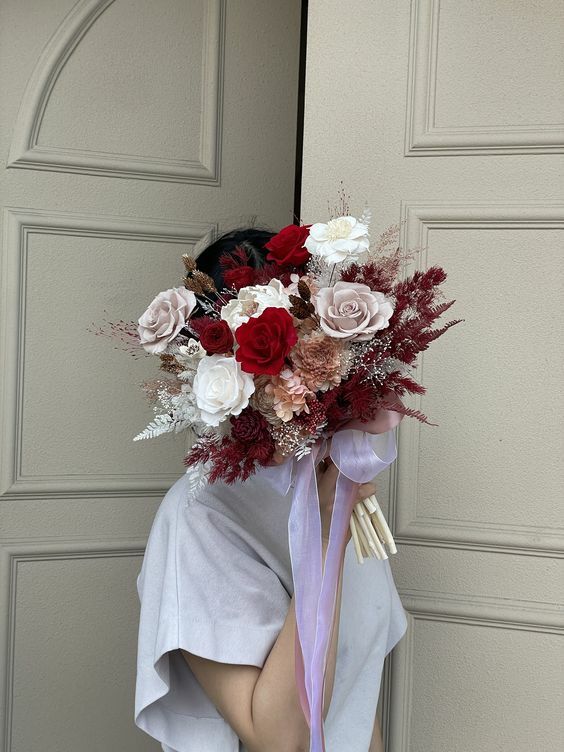 永生花捧花 乾燥花捧花22