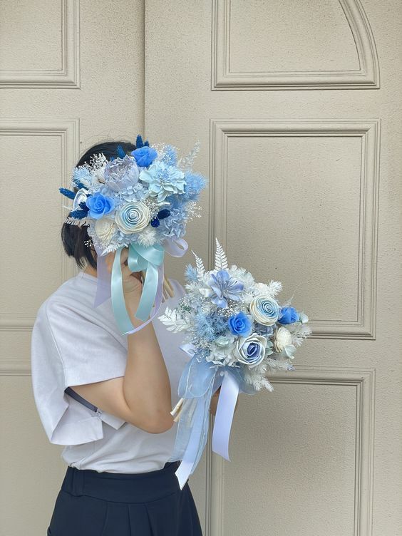 永生花捧花 乾燥花捧花24