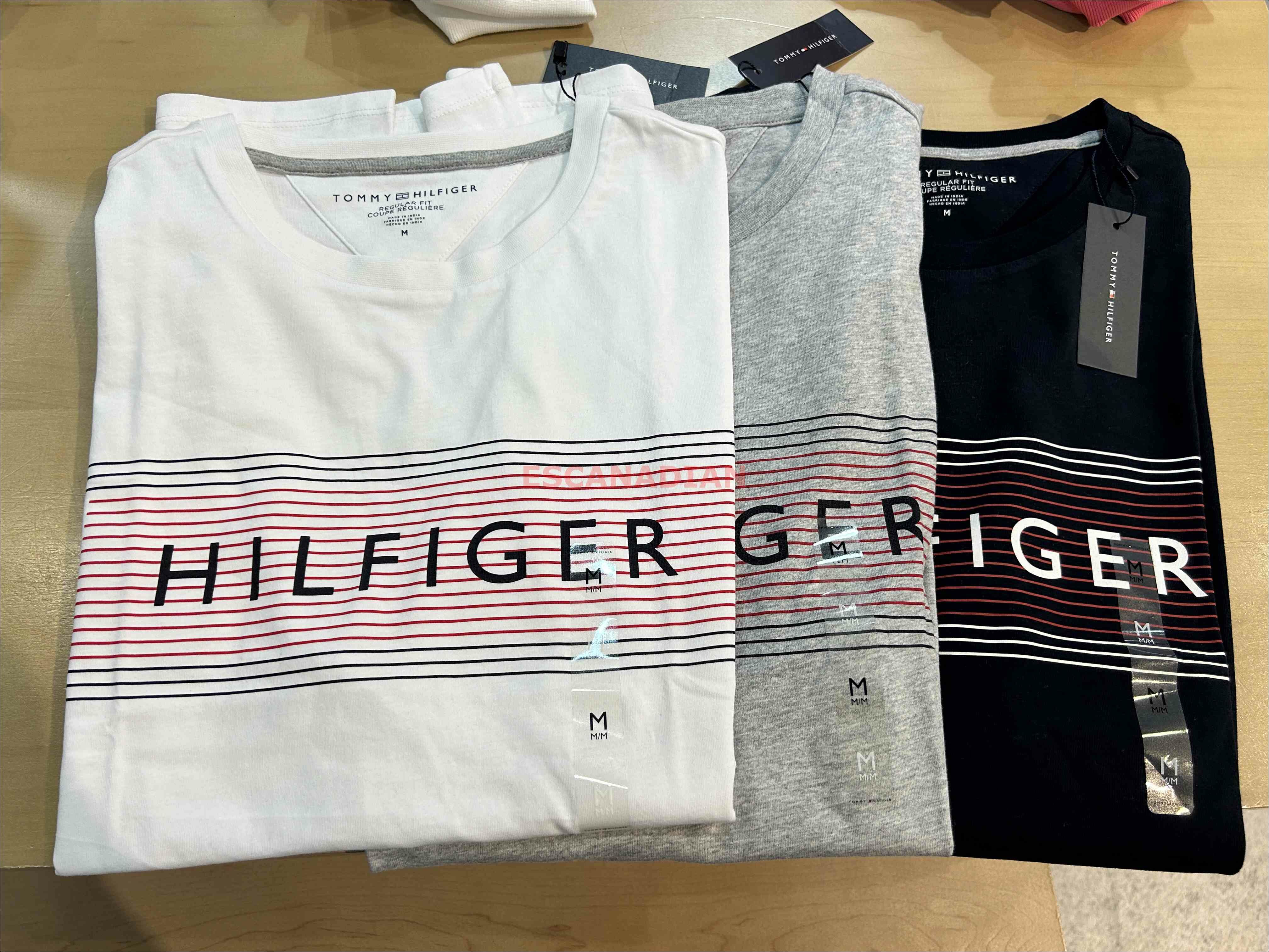 TOMMY 男大人 圖案 短TEE