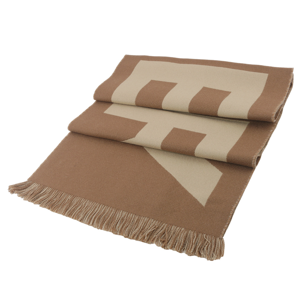 【BURBERRY】Logo 徽標羊毛圍巾