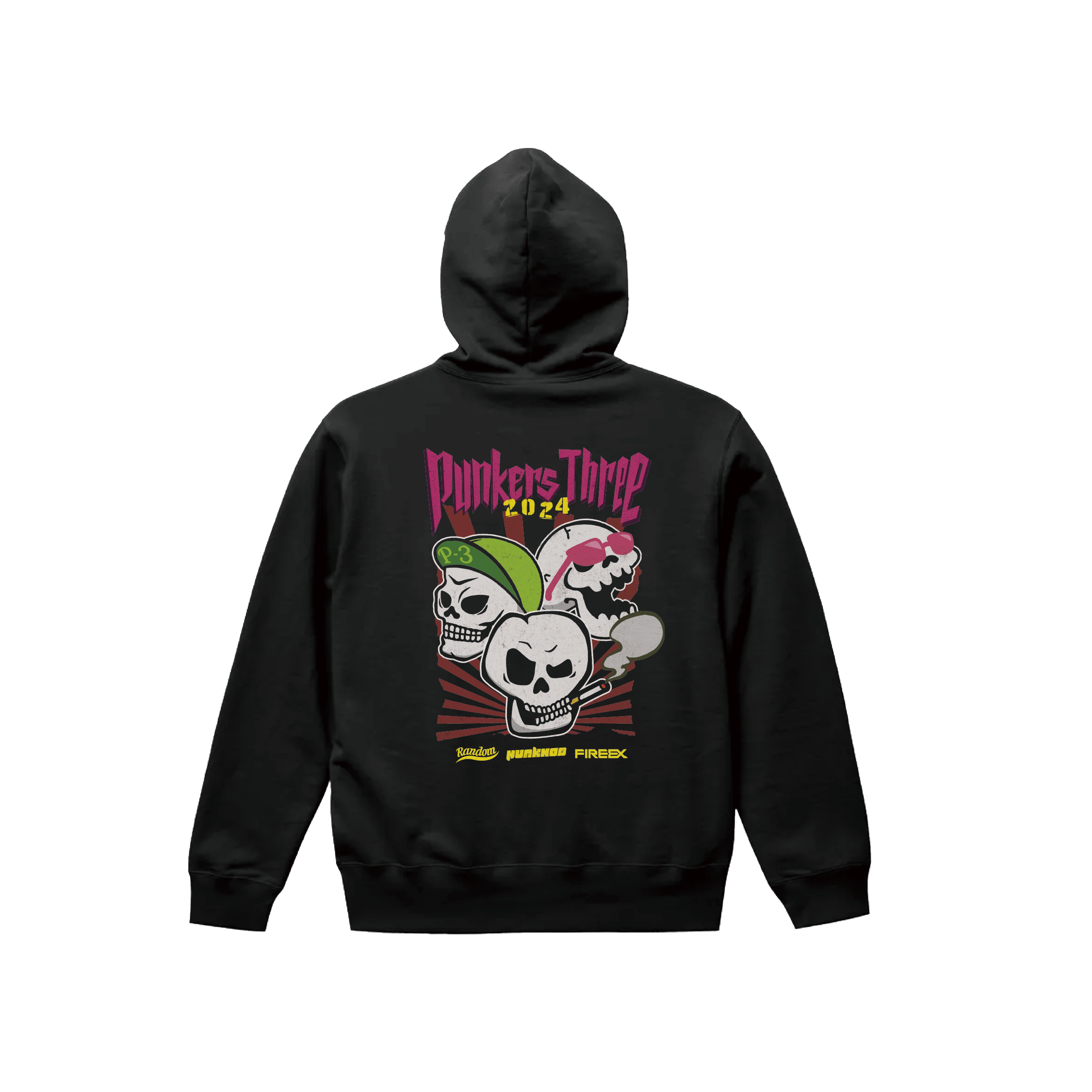 【2024 PUNKERS THREE】連帽外套